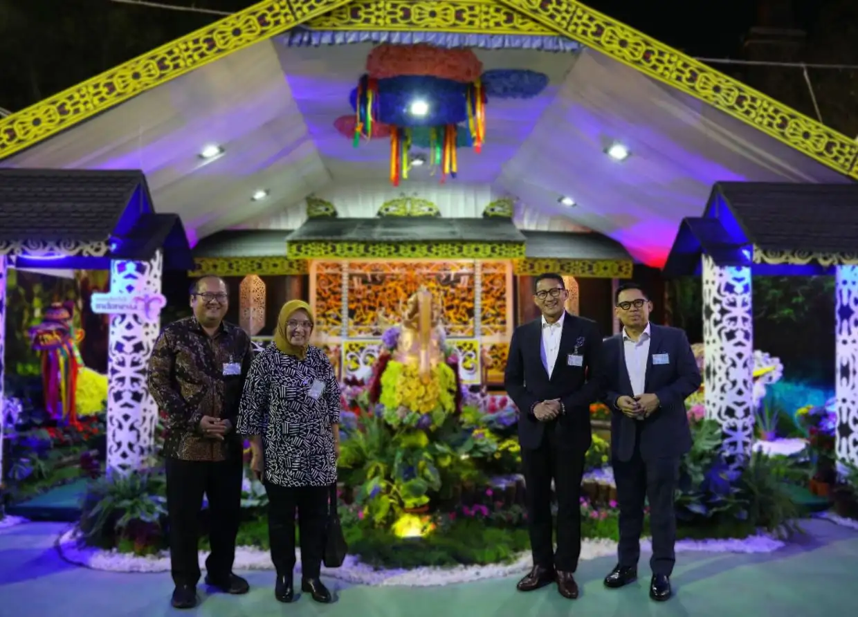 INDONESIAN RUMAH LAMIN PAVILION WINS THE MOST UNIQUE BUILDING AWARD AT THE HONG KONG FLOWER SHOW 2023