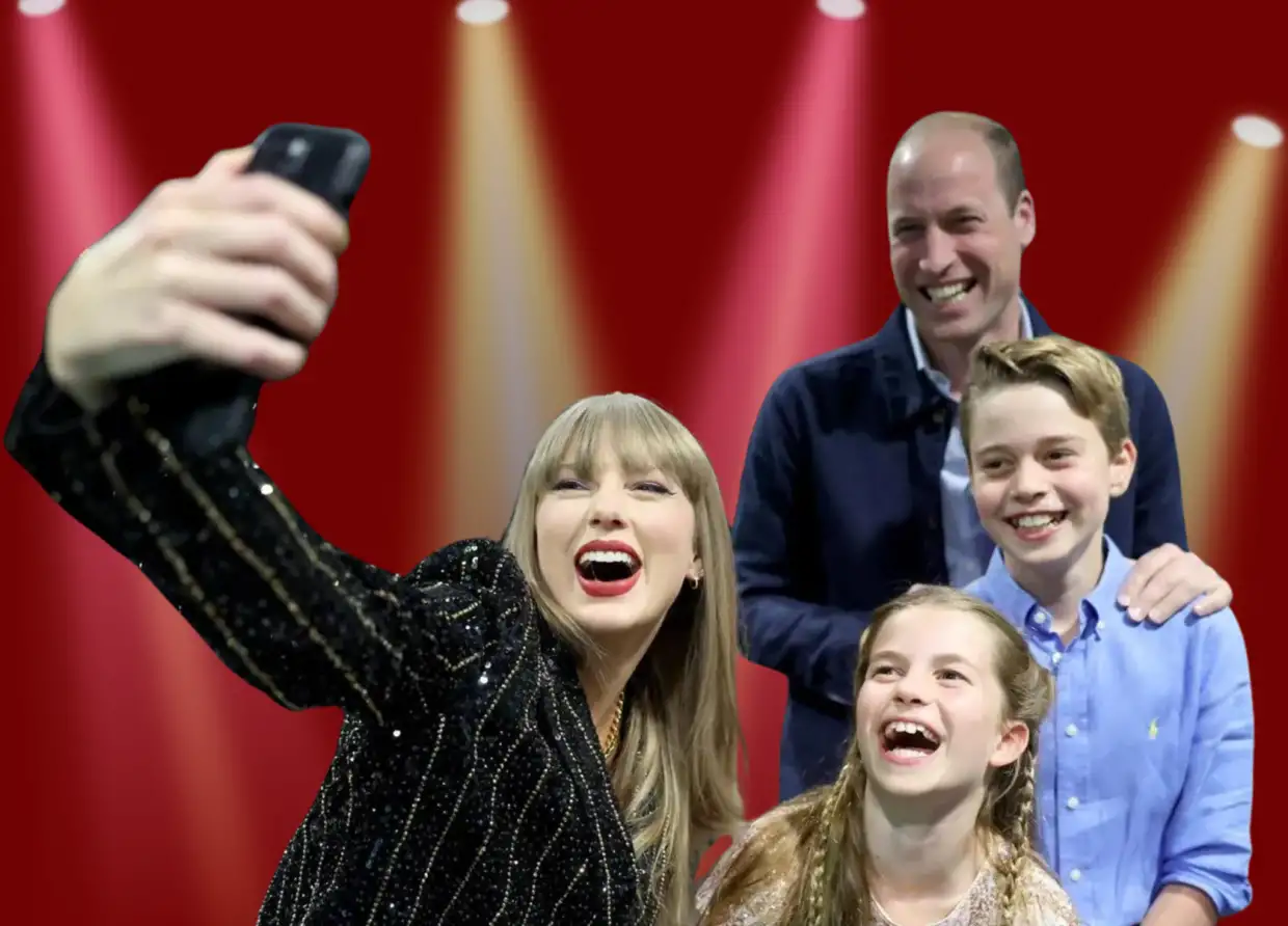 TAYLOR SWIFT TAKES WEMBLEY BY STORM WITH ROYAL SELFIES AND A-LIST GUESTS