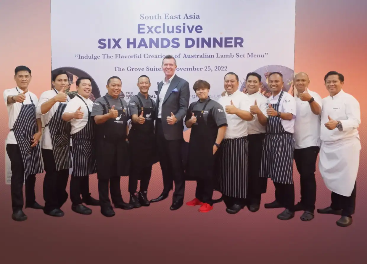 SOUTH EAST ASIA EXCLUSIVE SIX HANDS LAMBASSADOR DINNER TO PROMOTE AUSTRALIAN LAMB IN INDONESIA