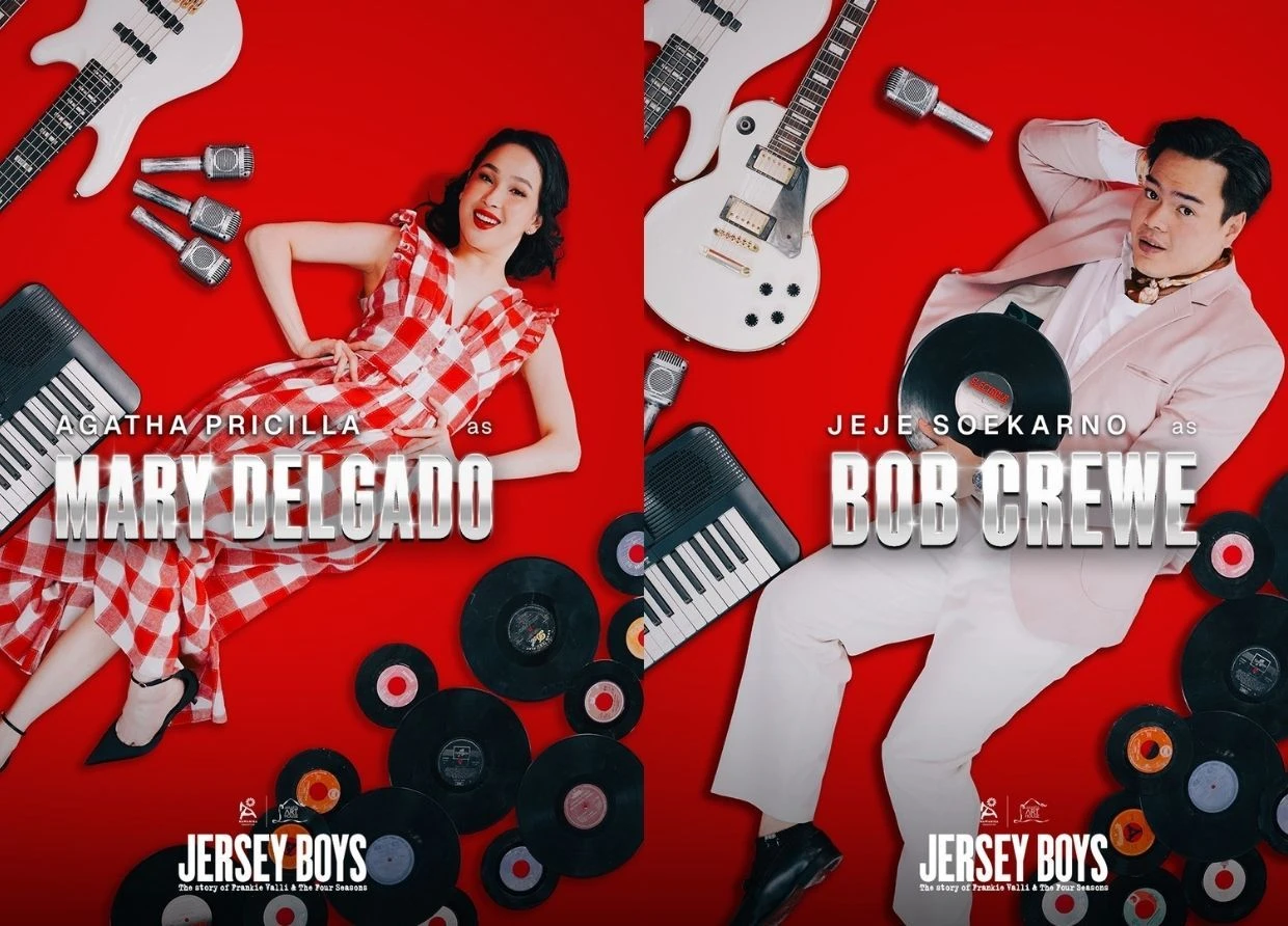 BROADWAY'S JERSEY BOYS IS COMING TO JAKARTA. 