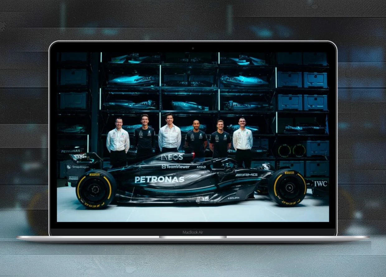 TeamViewer Customer Success story: Mercedes-AMG PETRONAS F1 Team