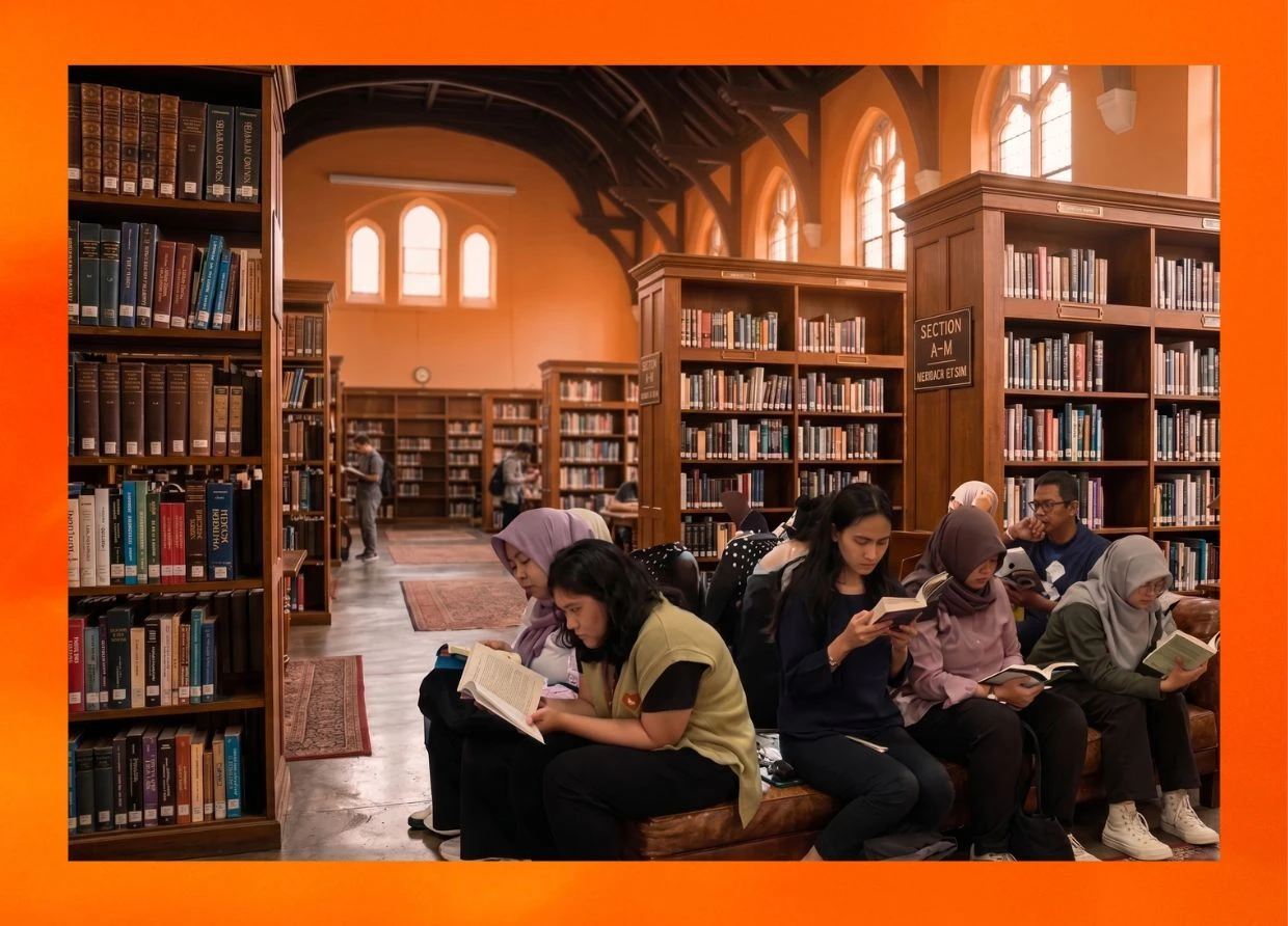 GEN Z IS PUTTING DOWN THE PHONE AND PICKING UP A BOOK AND THE NUMBERS PROVE IT 