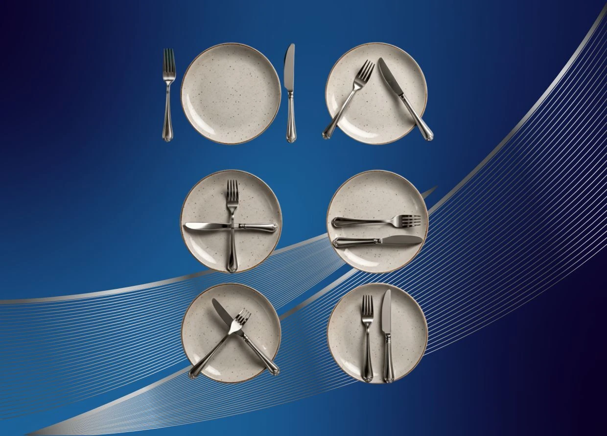 FORK AND KNIFE ETIQUETTE SIGNALS: WHAT'S REAL AND WHAT'S JUST A VIRAL INSTAGRAM CHART 