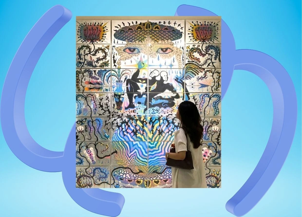 TWELVE ARTISTS WALK INTO A MUSEUM. WHAT THEY'RE CARRYING MIGHT CHANGE HOW YOU SEE YOURSELF. 