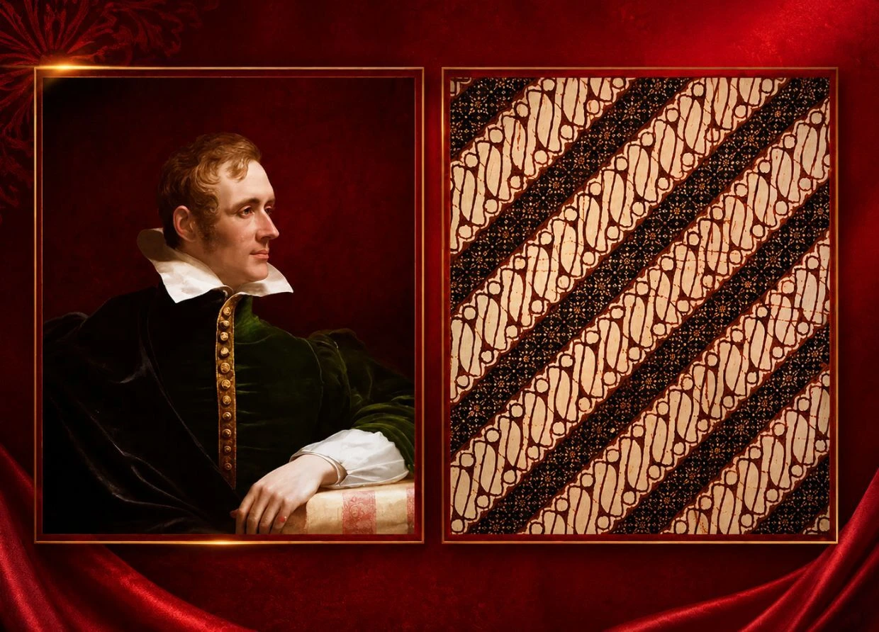 THE MAN WHO INTRODUCED BATIK TO THE WORLD WASN'T INDONESIAN 