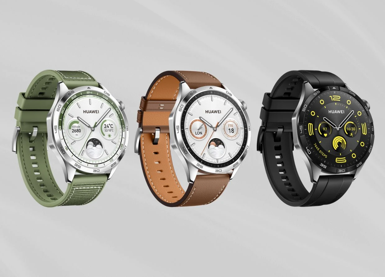 Huawei Shows off its Newest Watch GT 4 Models