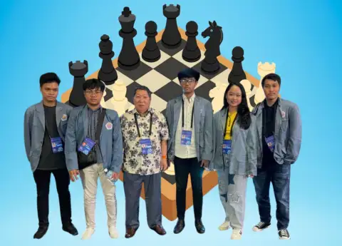 GUNADARMA CHESS TEAM BEATS OXFORD, ENTERS FIDE FINAL 8