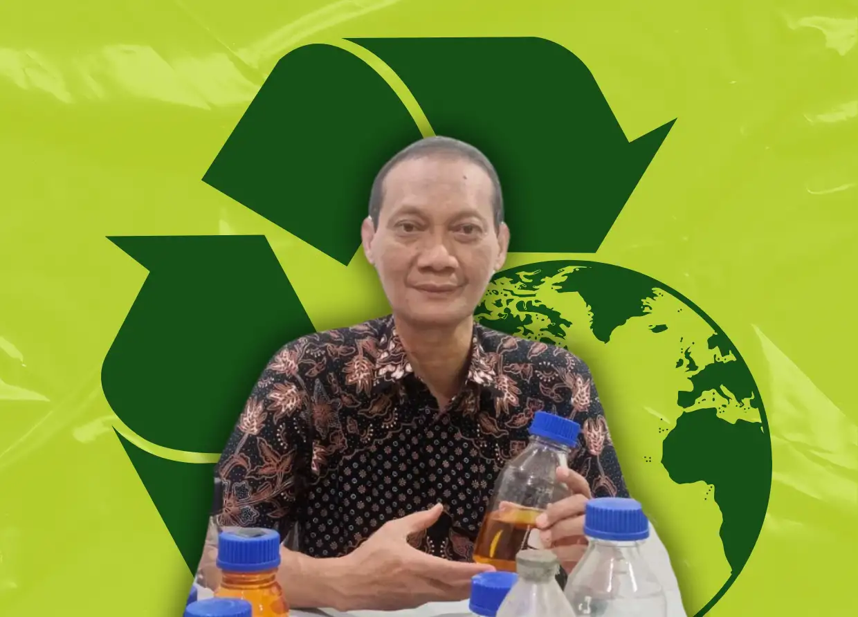 FROM PLASTIC WASTE TO CLEAN FUEL: THE GROUNDBREAKING RESEARCH OF PROF. HENDRO JUWONO