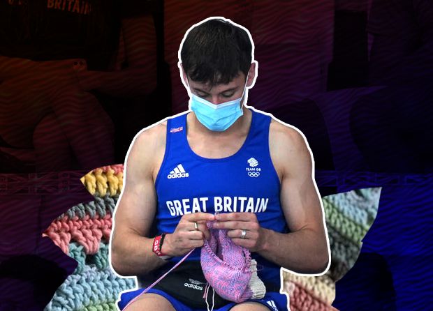 WHY TOM DALEY ADDICTED TO KNITTING? HERE’S THE ANSWER