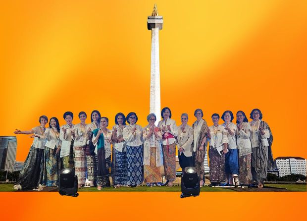 300 WOMEN, 3 CITIES, ONE BATIK DRESS CODE -- AND A QUESTION ABOUT WHAT WOMEN CAN ACTUALLY BUILD