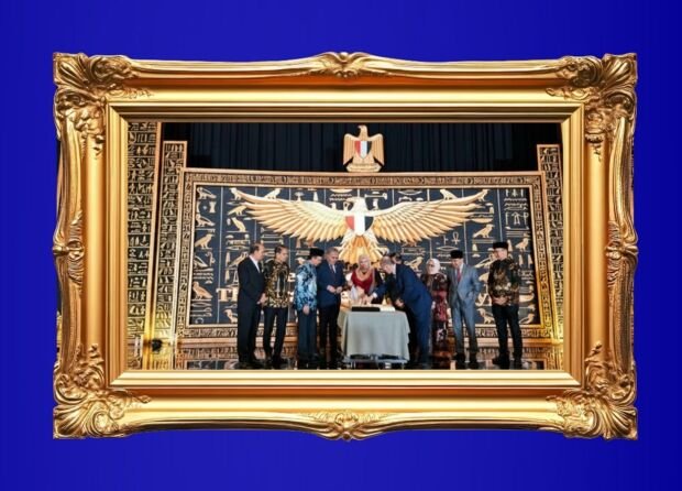 INSIDE EGYPT'S NATIONAL DAY RECEPTION IN JAKARTA: PHARAONIC PANELS, BATIK, AND A MESSAGE ABOUT GAZA 