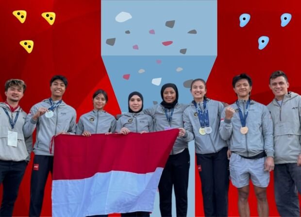 INDONESIA WINS 4 MEDALS AT WORLD CLIMBING SERIES 2026 