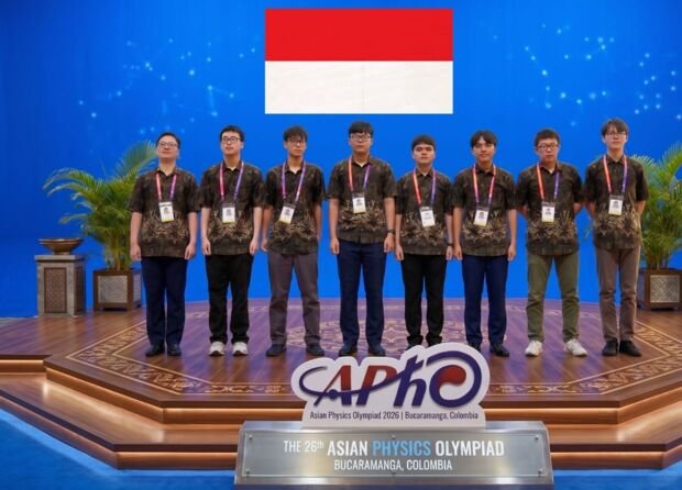 INDONESIA WINS 5 MEDALS AT THE 2026 PHYSICS OLYMPIAD