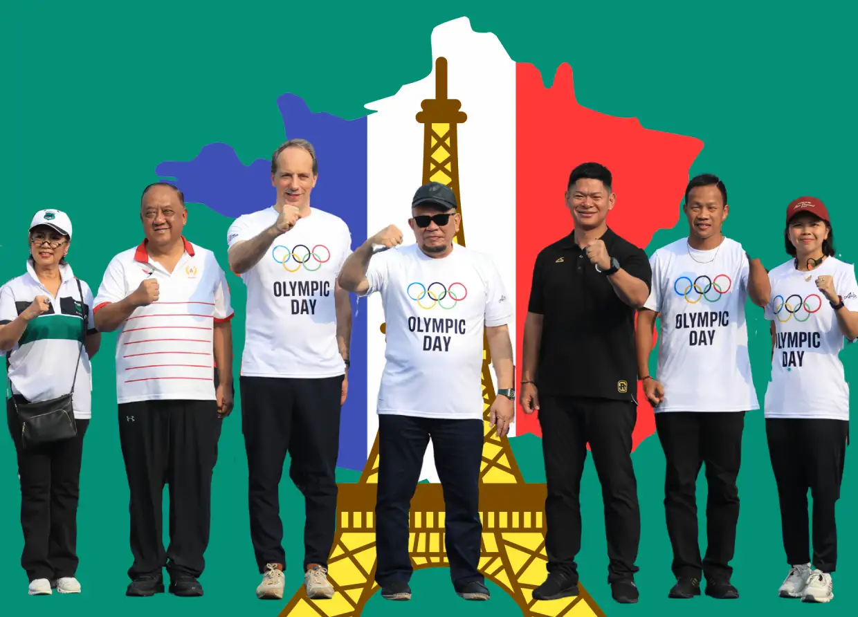 INDONESIA’S NOC AND FRENCH EMBASSY CELEBRATE OLYMPIC DAY IN JAKARTA