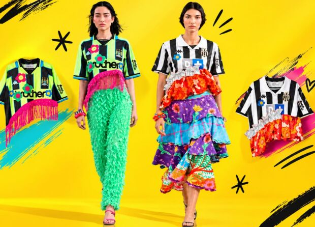 DIANA RIKASARI UPCYCLED FOOTBALL JERSEYS HIT MADRID 