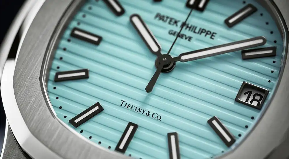 PATEK PHILIPPE CREATES BABY-BLUE NAUTILUS 5711/1A-018 FOR TIFFANY’S 170TH ANNIVERSARY