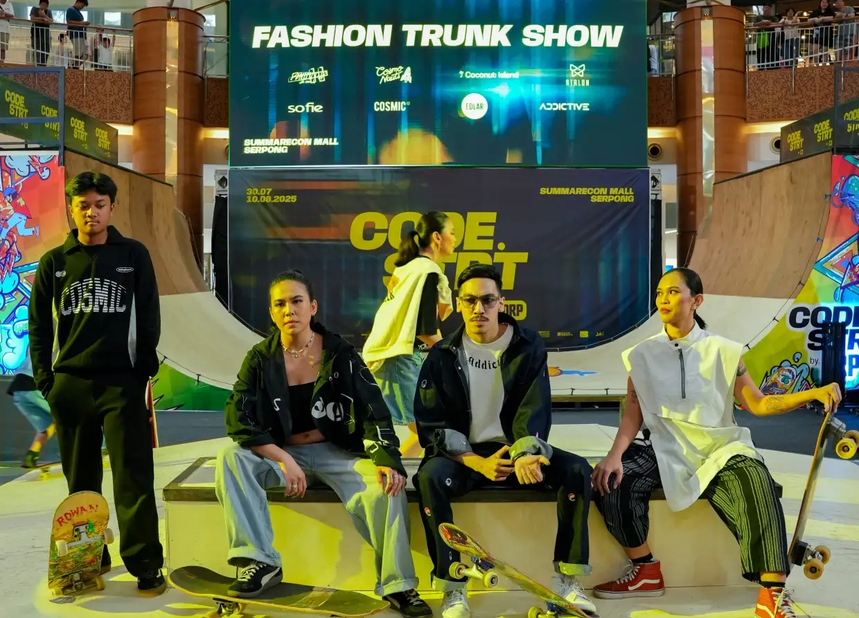 STREETWEAR MEETS SKATE TRICKS: CODE.STRT BY DRP TURNS A MALL ATRIUM INTO THE HOTTEST RUNWAY OF 2025