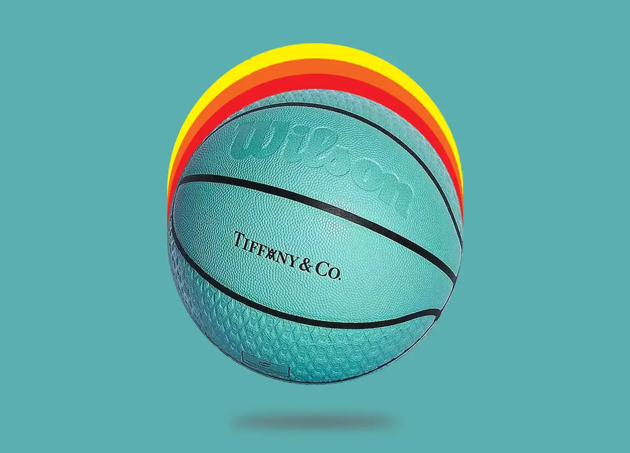 TIFFANY & CO. COLLABORATES WITH THE ARTIST DANIEL ARSHAM TO CREATE SPECIAL BASKETBALL