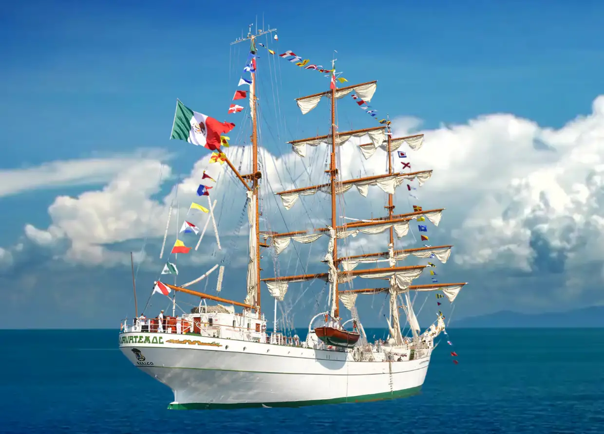 MEXICAN NAVY TALL SHIP CUAUHTEMOC COMPLETES HISTORIC VISIT TO JAKARTA