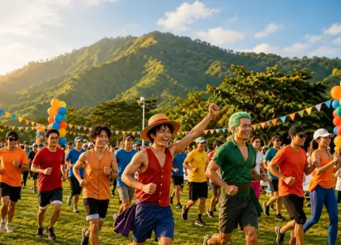 ONE PIECE RUN INDONESIA 2026 JAKARTA'S FIRST ANIME-THEMED 5K